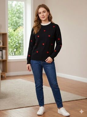 Sioni Milano Fine knit sweater light weight